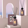 FSTD 2123 Set 3 Larger Glass Jar Reed Diffuser with Wooden Lid