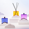 FSTD 2237 Glass Fragranced Reed Diffuser with Ceramic Holder