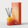 FSTD 2164 Gradient Color Glass Bottle Fragranced Reed Diffuser