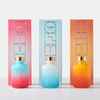 FSTD 2164 Gradient Color Glass Bottle Fragranced Reed Diffuser