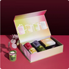 HWCA 2409 Gift Candle Set with Glass Votive Candle And Spinning Holder