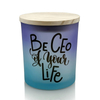 HWCH 2509 Gradient Color Glass Jar with Lid