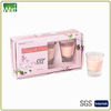 HWGBC 017 Pk3 Small Glass Votive Jar Candle
