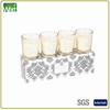 HWFL 006 Pk3 Glass Votive Jar Candle Scented Soy Wax Candles