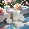 HWCA 2449 White Ceramic Jar Candle