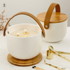 HWCA 2426 Ceramic Bottle Lid Candle