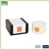 HWJLM 007 Glass Jar Candle with Three Wicks Soy Wax