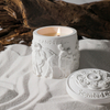 HWCA 2446 Engraved Ceramic Jar Candle