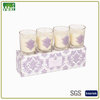 HWFL 006 Pk3 Glass Votive Jar Candle Scented Soy Wax Candles