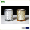 HWXIAO 001 Glass Candle Holder electroplated glass jar