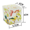 HWCH 2507 Square Glass Jar with Decal