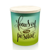 HWCH 2509 Gradient Color Glass Jar with Lid