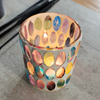 HWCH 2504 Colorful Glass Candle Holder