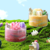 HWCA 2444 Succulent Plant Candle