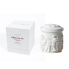 HWCA 2446 Engraved Ceramic Jar Candle