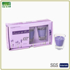 HWGBC 017 Pk3 Small Glass Votive Jar Candle