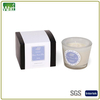 HWJLM 006 Small Glass Jar Candle Scented Soy Wax