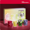 HWCA 2409 Gift Candle Set with Glass Votive Candle And Spinning Holder