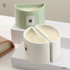HWCA 2427 Two Piece Ceramic Jar Candle