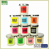 HWLID 004 Glass Jar Candle with Metal Lid