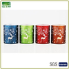 HWXIAO 001 Glass Candle Holder electroplated glass jar