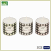 HWDCL 001 Decaled Pillar Candle