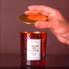 HWCA 2413 Glass Jar with Tin Lid Candle