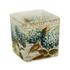 HWCH 2507 Square Glass Jar with Decal