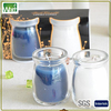HWRBW 002 Pudding Glass Jar Candle