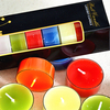 Pk 12 Color Tealight Candle