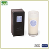 HWJLM 004 Glass Jar Candle with Natrual Scented Soy Wax Candle