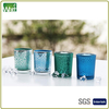 HWXIAO 001 Glass Candle Holder electroplated glass jar