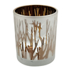 HWCH 2511 Hollow Frosted Glass Candle Jar