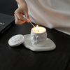 HWCA 2446 Engraved Ceramic Jar Candle