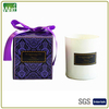 HWCR 002 White Glass Jar Candle