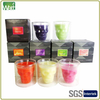 HW15D 004 Double Layered Glass Soy Wax Candle