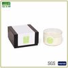 HWJLM 007 Glass Jar Candle with Three Wicks Soy Wax