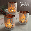 HWCH 2511 Hollow Frosted Glass Candle Jar